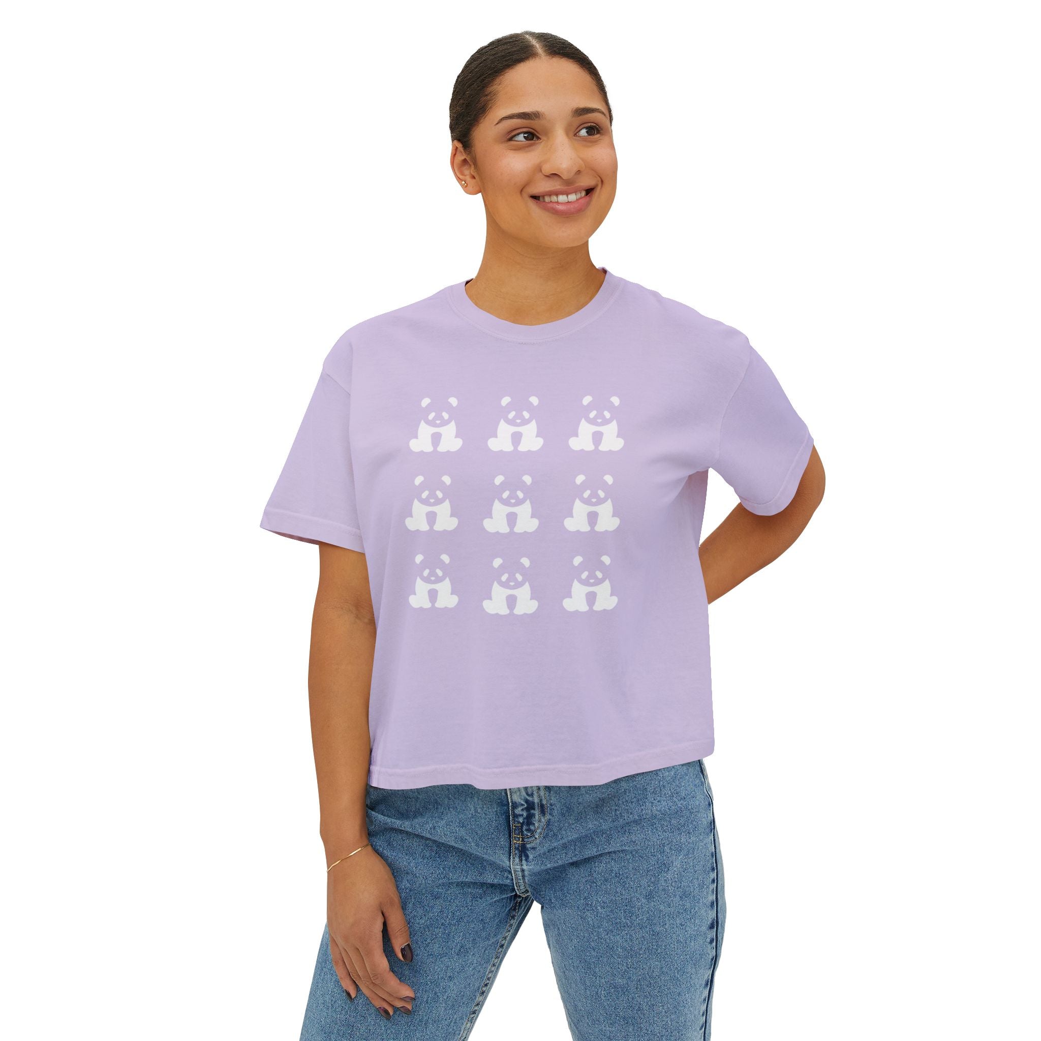 Baby Panda - Boxy Graphic Tee
