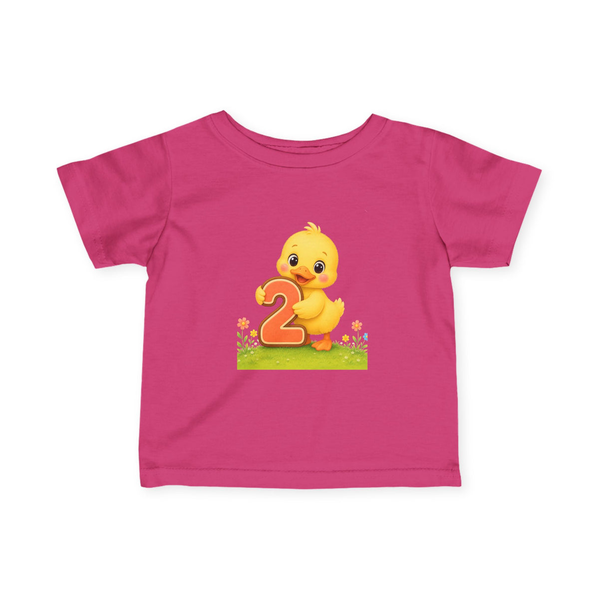 2nd Birthday - Baby Ducky Infant Tee