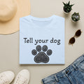 Cute Paw Print Dog Lover Tee