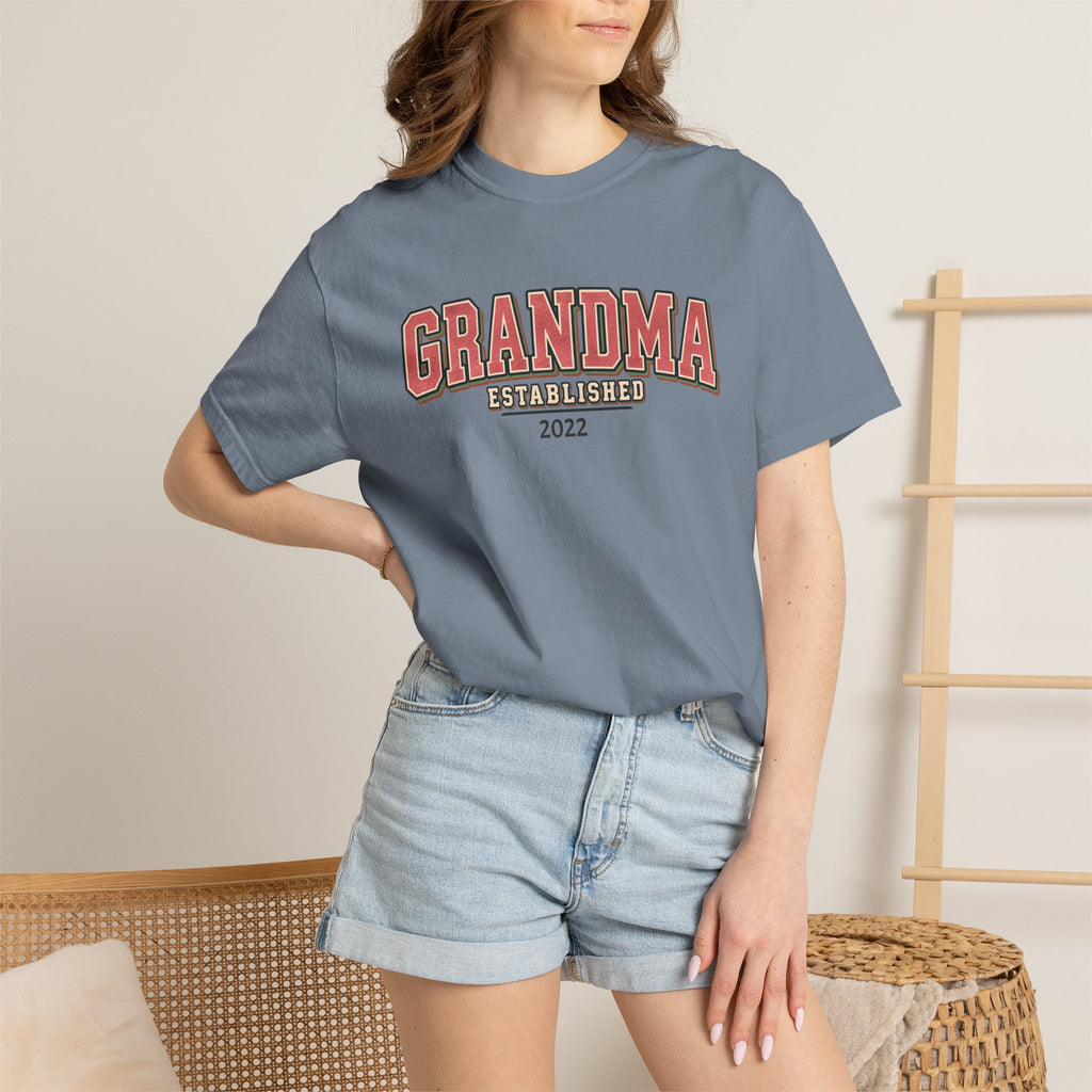 Grandma Established Tee - Personalizable