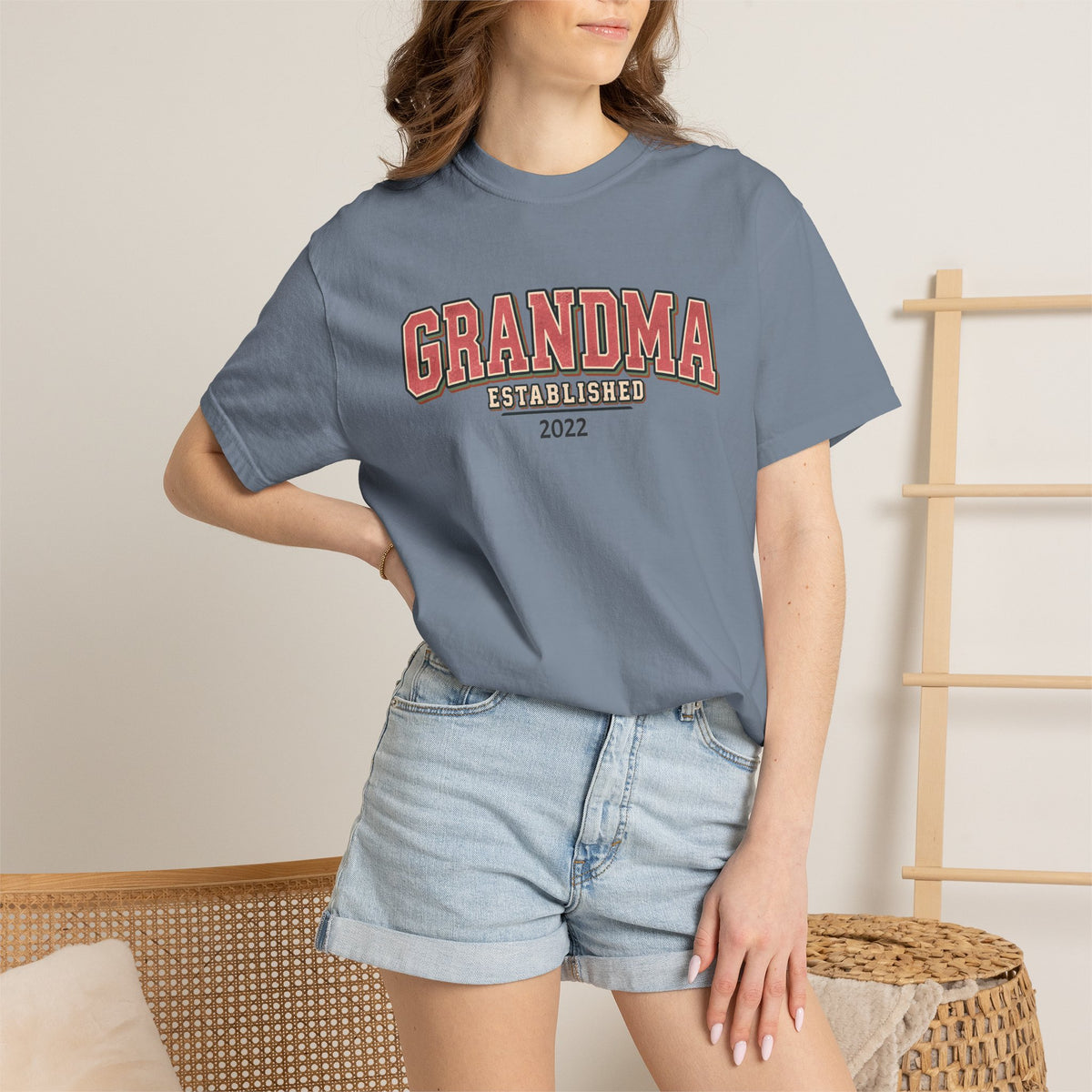 Grandma Established Tee - Personalizable