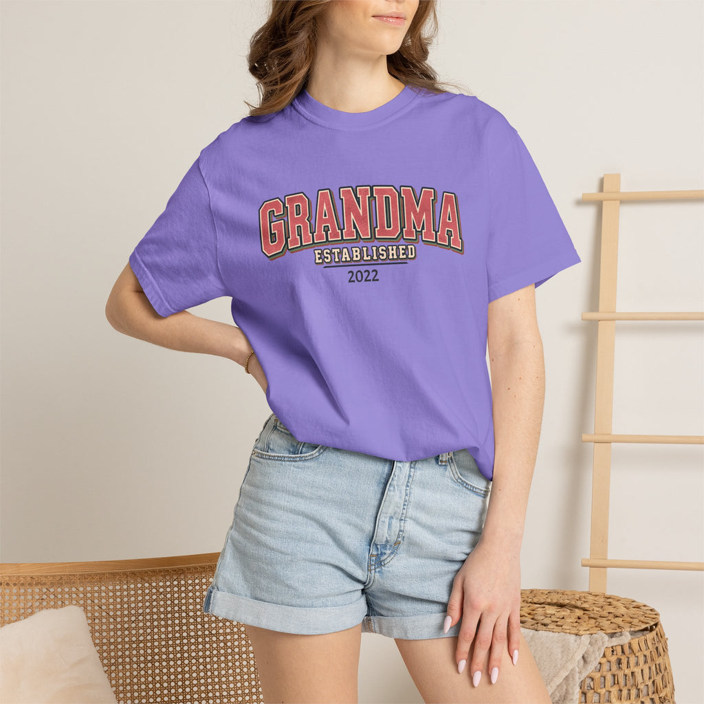 Grandma Established Tee - Personalizable