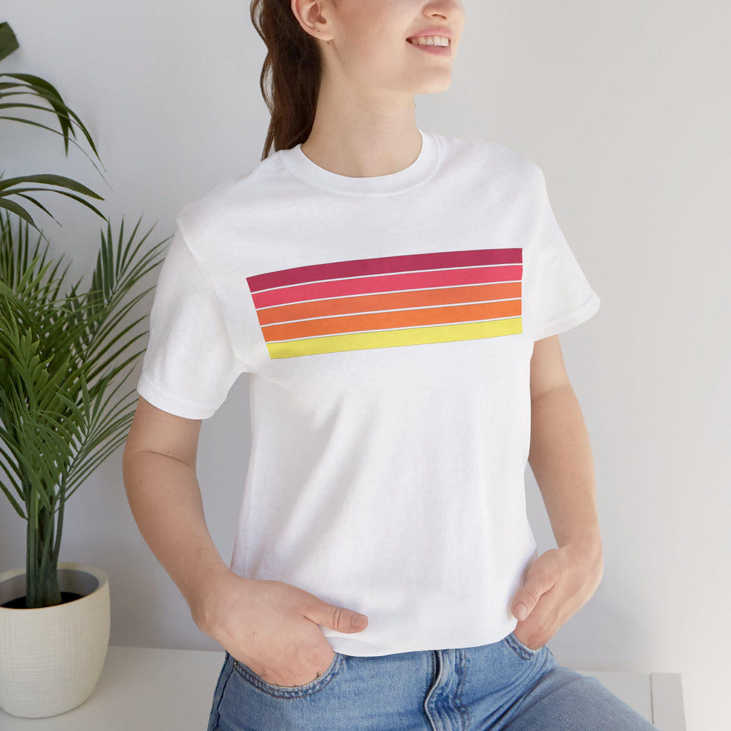Retro Sunset Stripes T-Shirt