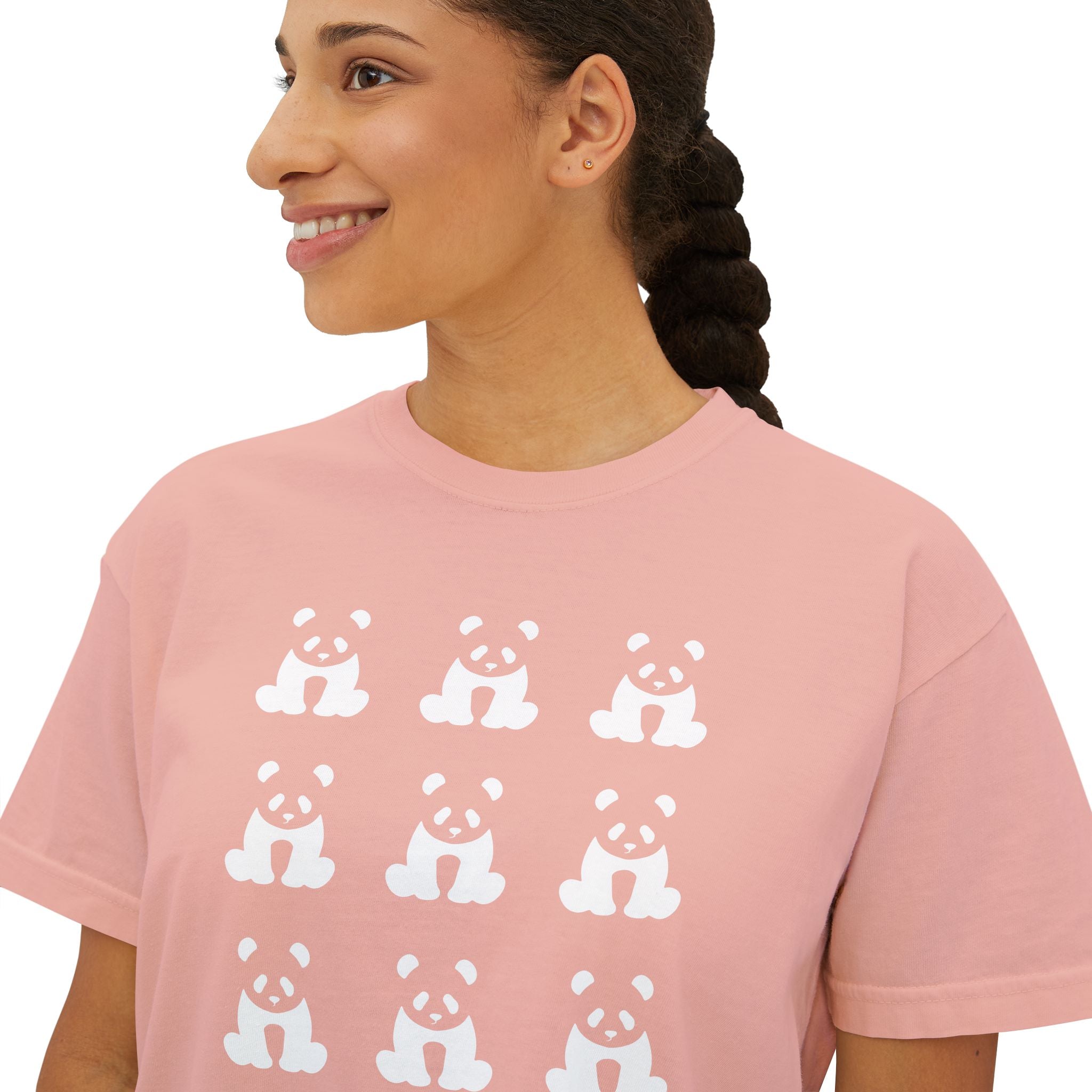 Baby Panda - Boxy Graphic Tee