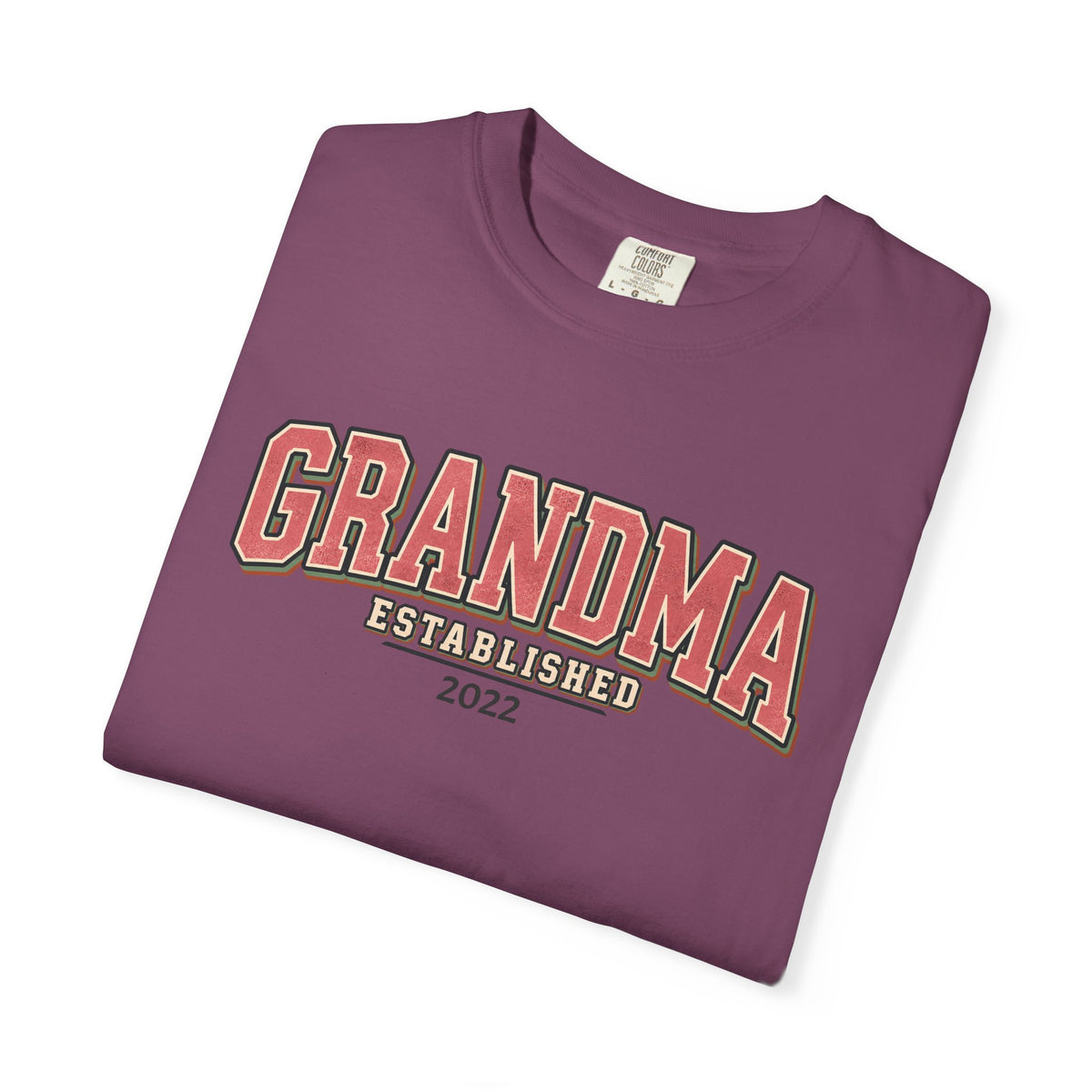 Grandma Established Tee - Personalizable