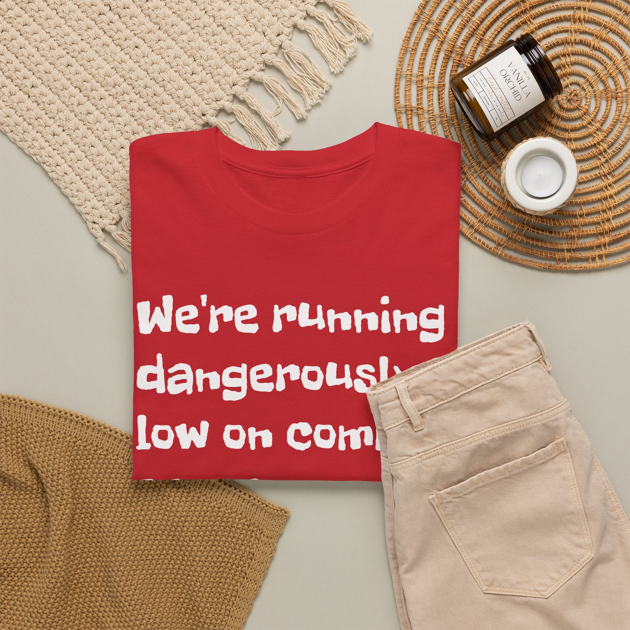 "We're running dangerously low on common sense" Funny Tee