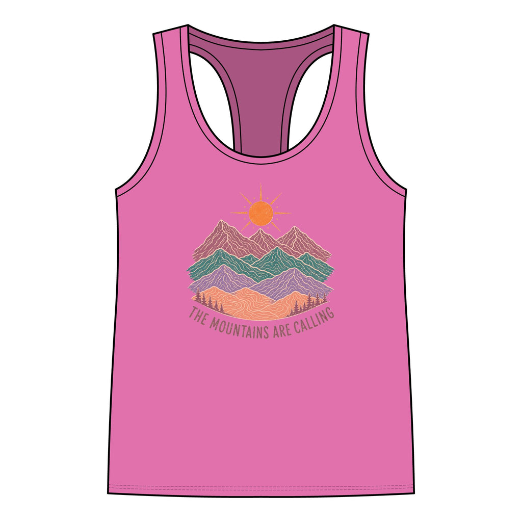Racerback Tank - 'The Mountains Are Calling'