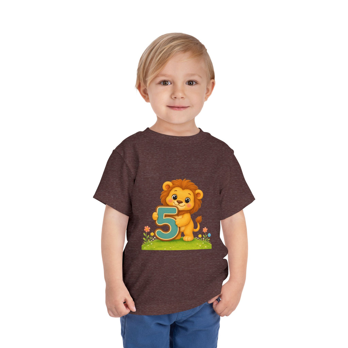 5th Birthday - Baby Lion Tee