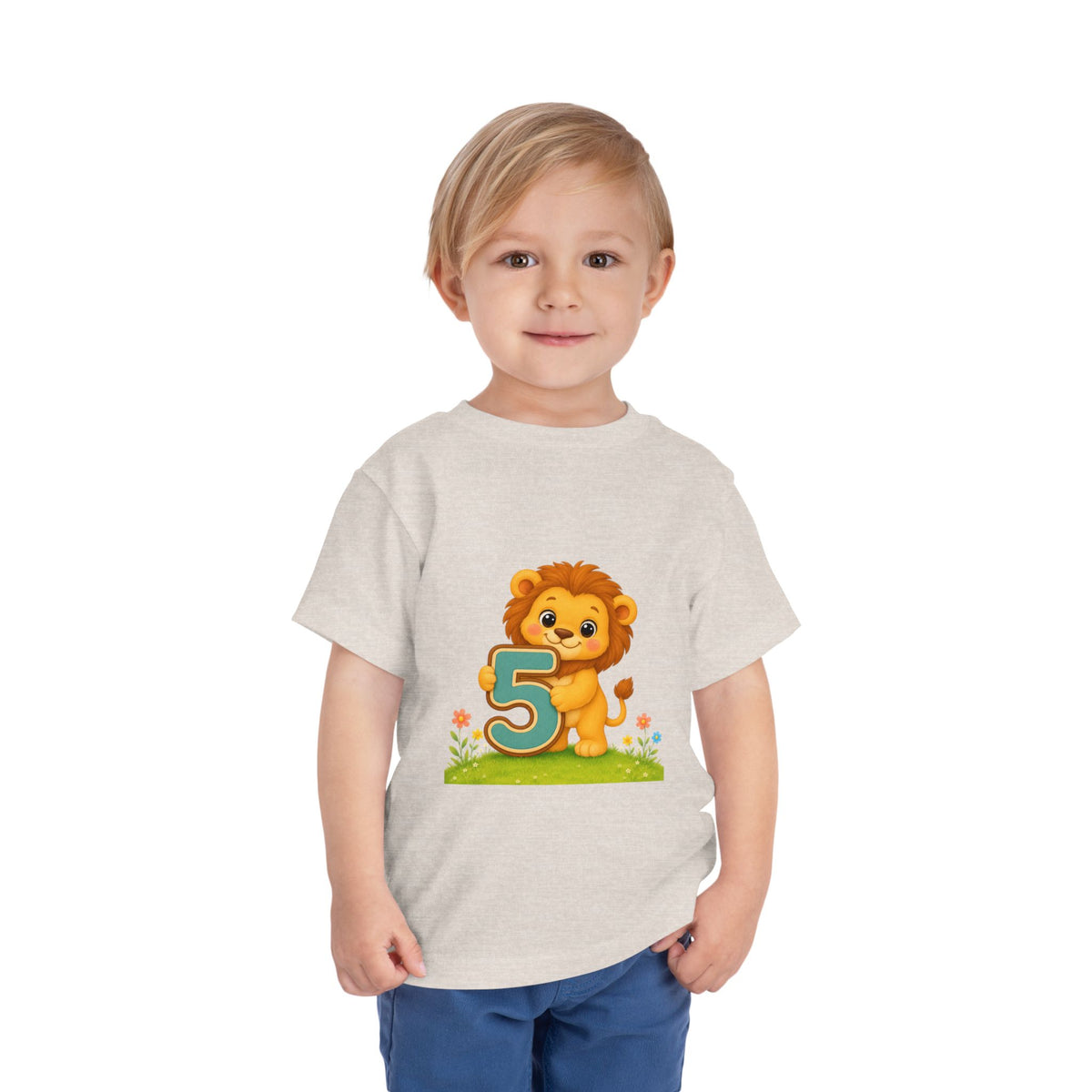 5th Birthday - Baby Lion Tee
