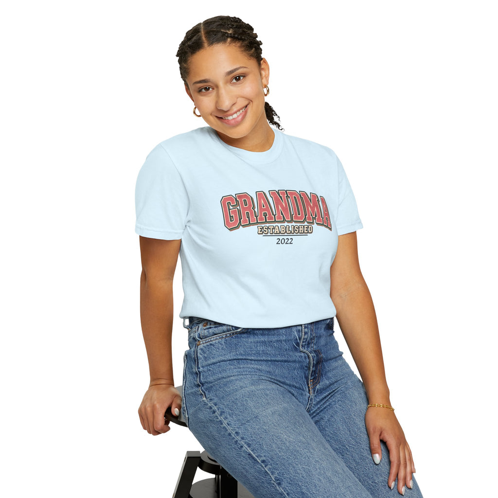 Grandma Established Tee - Personalizable