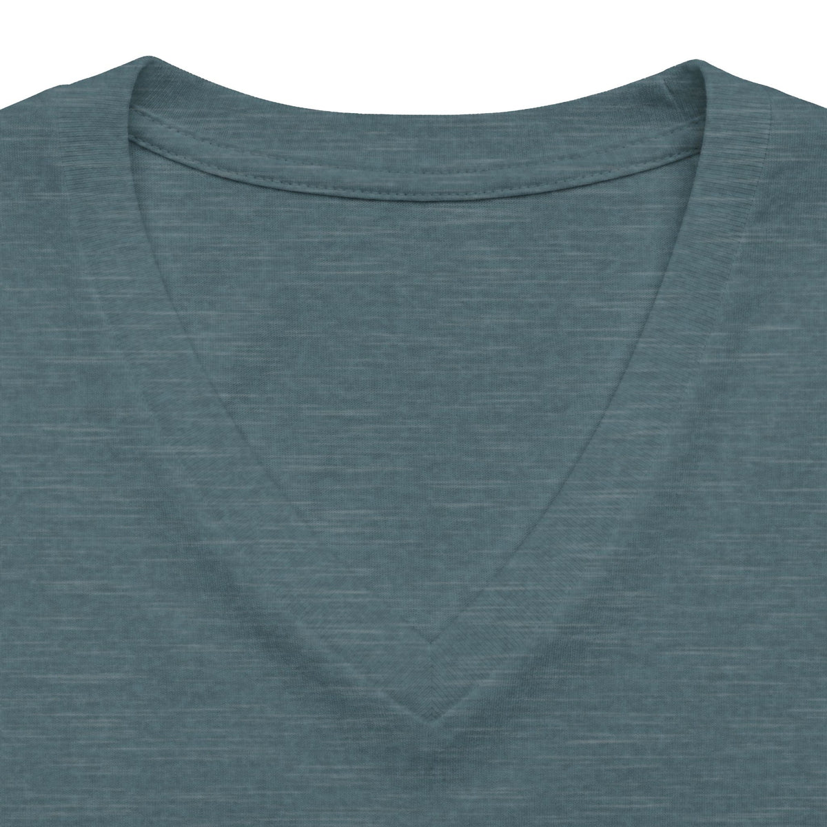 "The Tired Mom" - Blonde Haired Skeleton V-Neck Graphic Tee