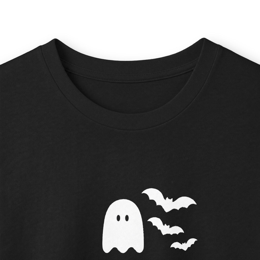 Spooky Season Ghost & Bats Halloween Long Sleeve Shirt