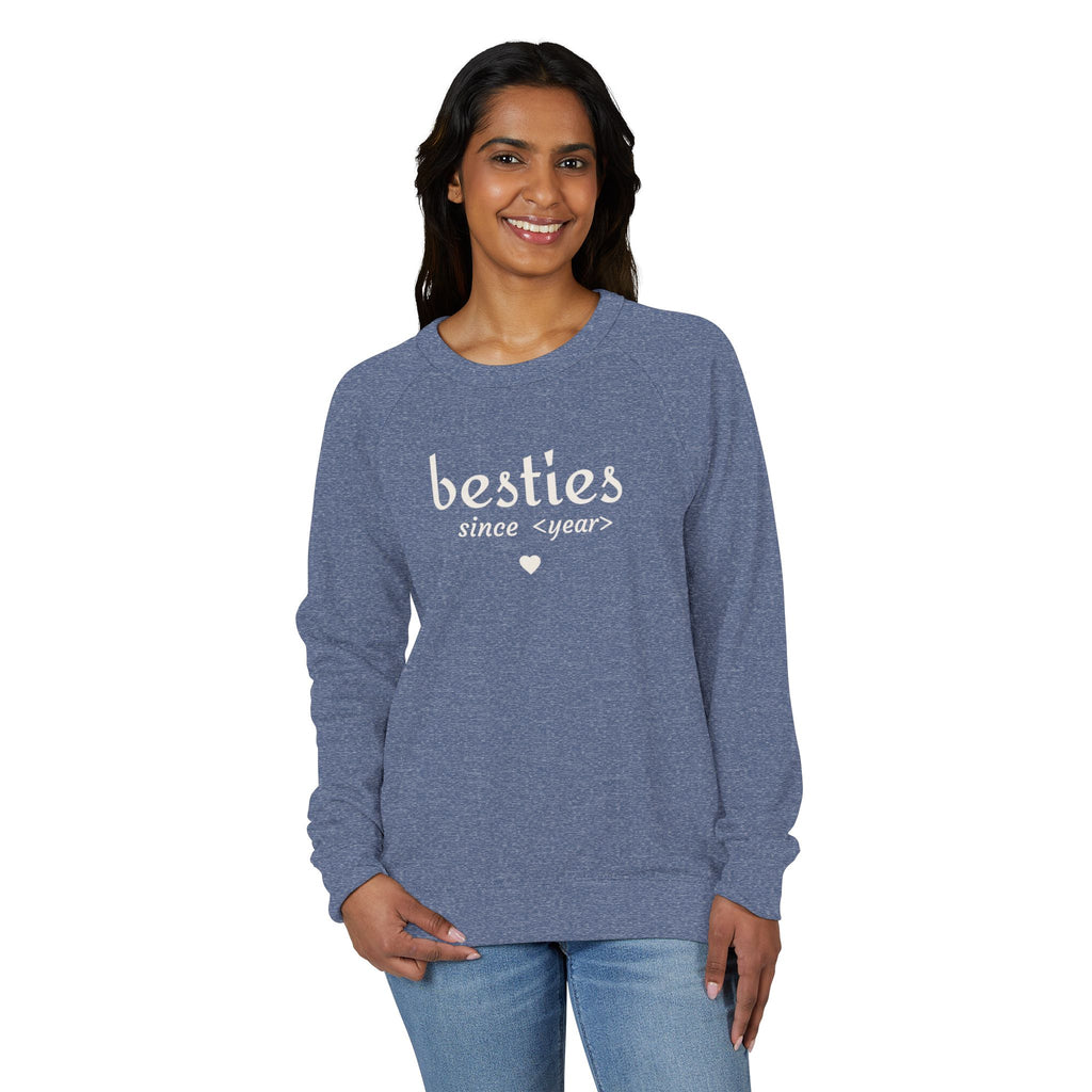 Besties Since <year> Crewneck Sweatshirt — Friendship Gift Pullover