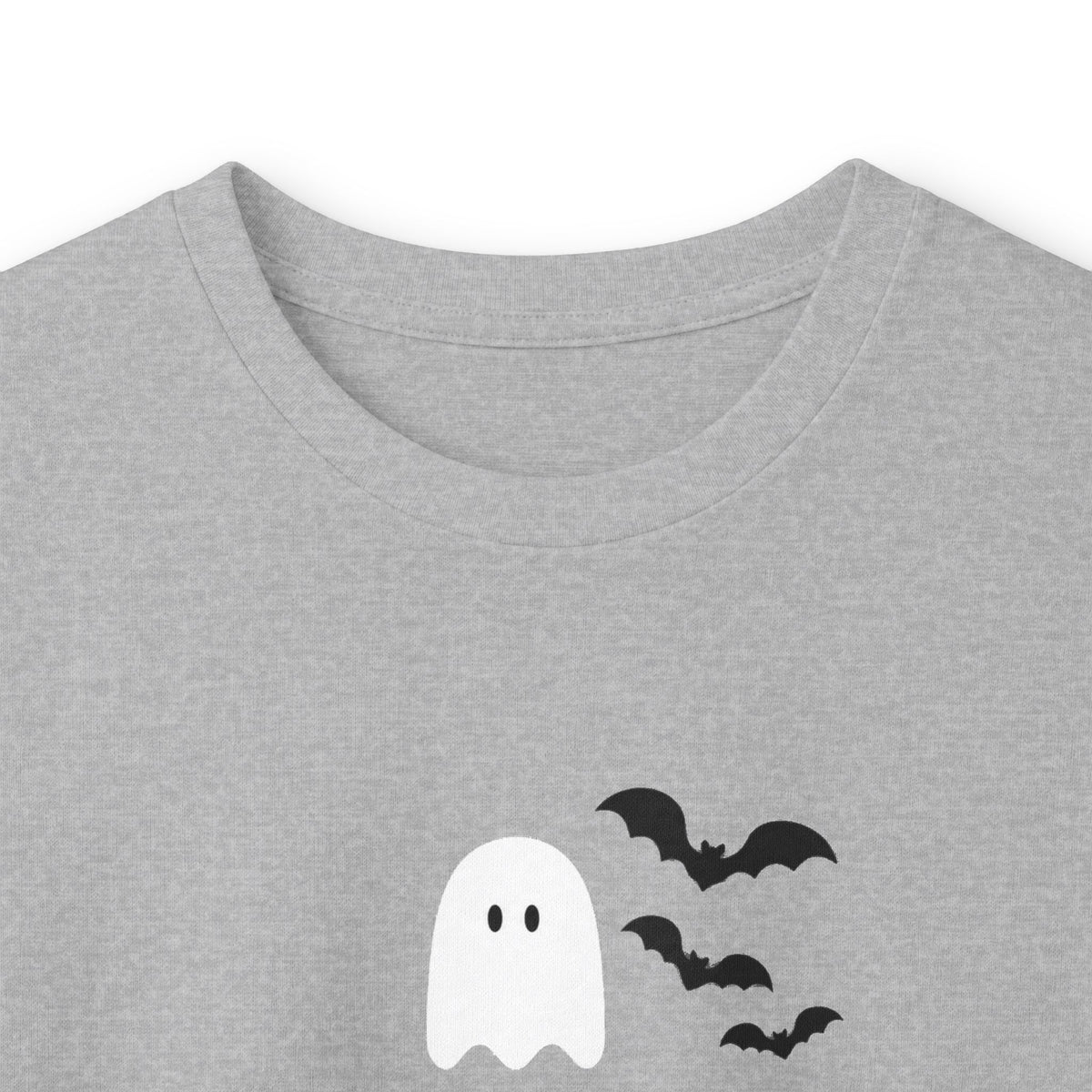 Spooky Season Ghost & Bats Halloween Long Sleeve Shirt