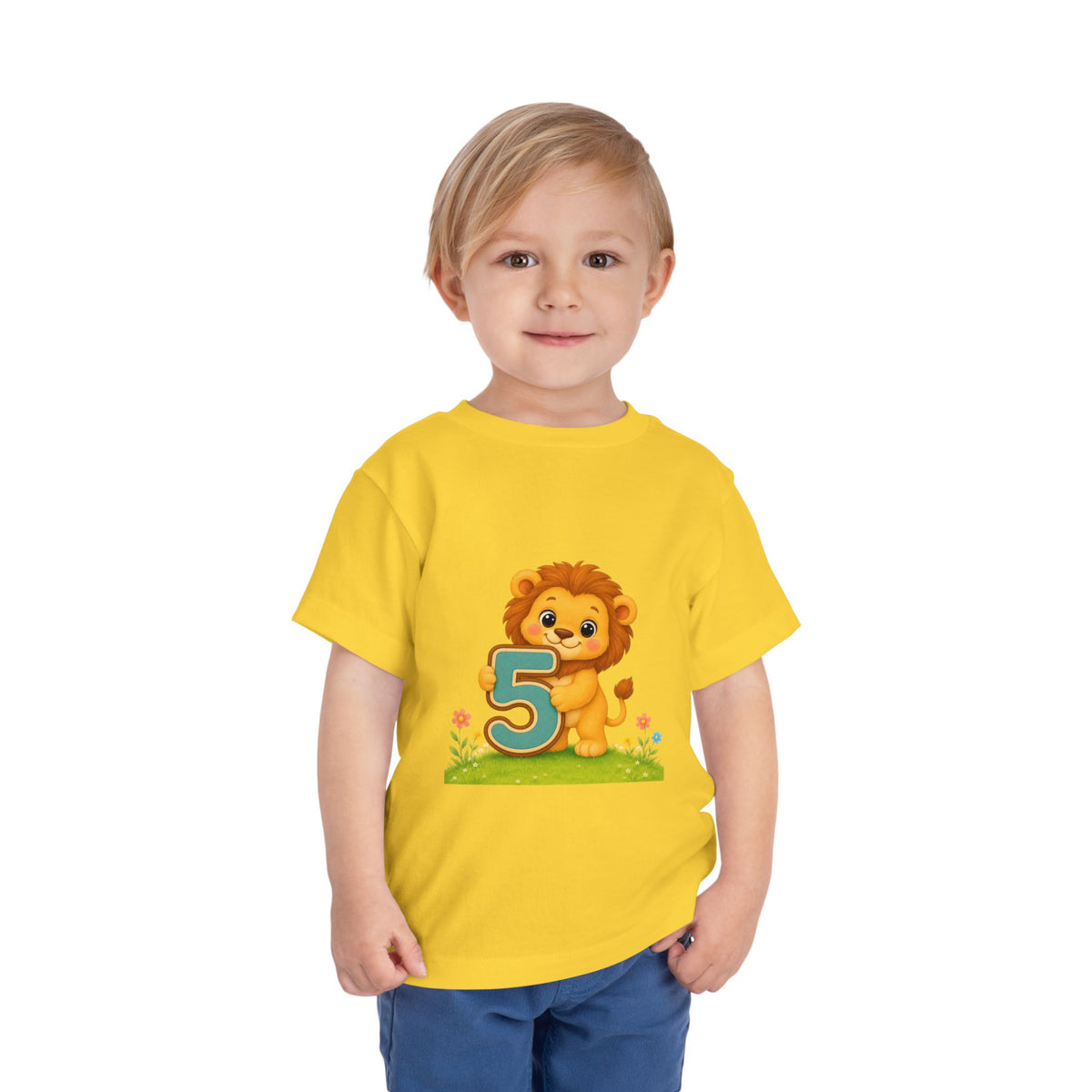 5th Birthday - Baby Lion Tee