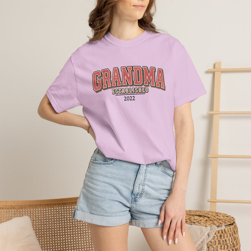 Grandma Established Tee - Personalizable