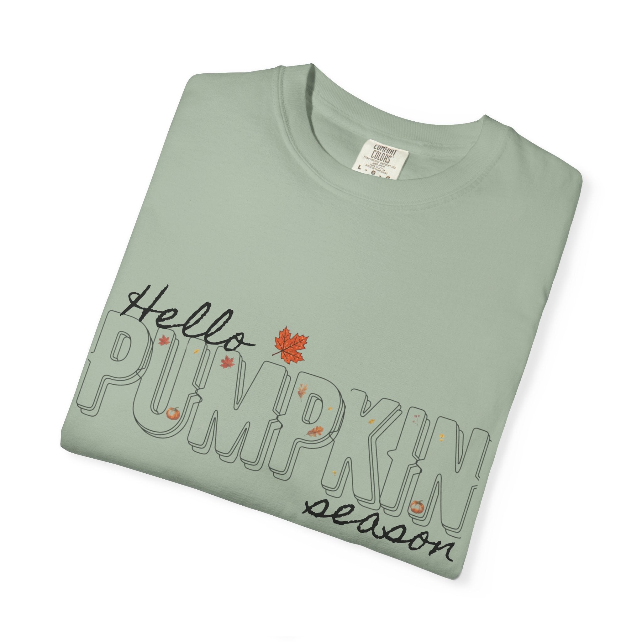 "Hello Pumpkin Season" Fall Graphic Tee