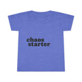 Toddler T-Shirt — "chaos starter" Funny Kids Tee