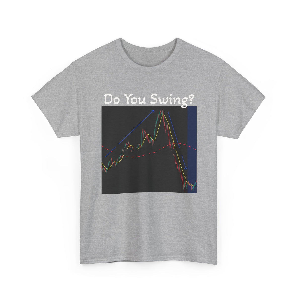 Minimal Trading Candlestick Graphic Shirt