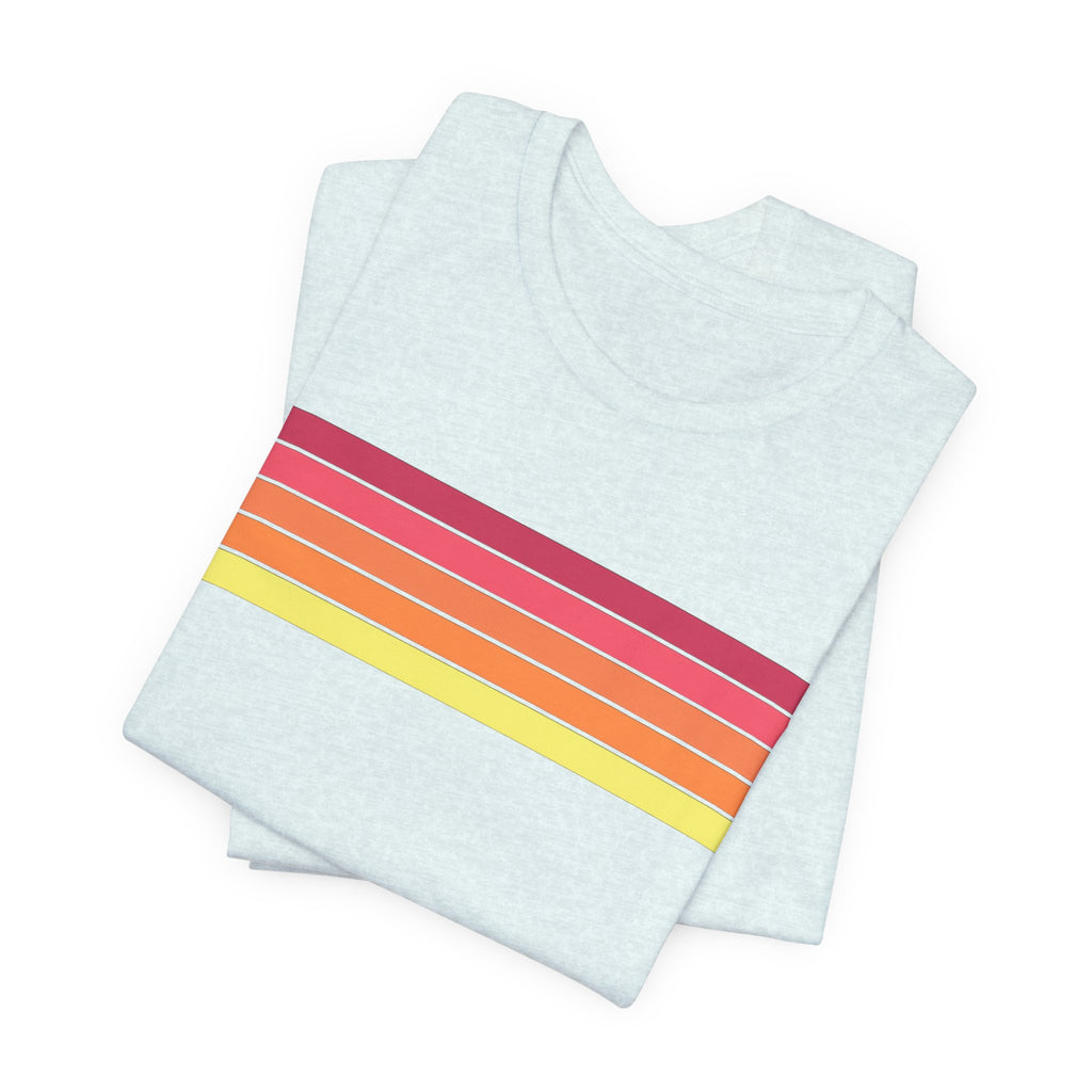 Retro Sunset Stripes T-Shirt