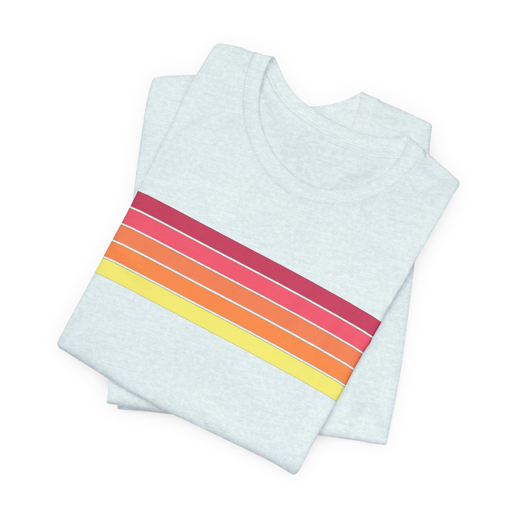 Retro Sunset Stripes T-Shirt