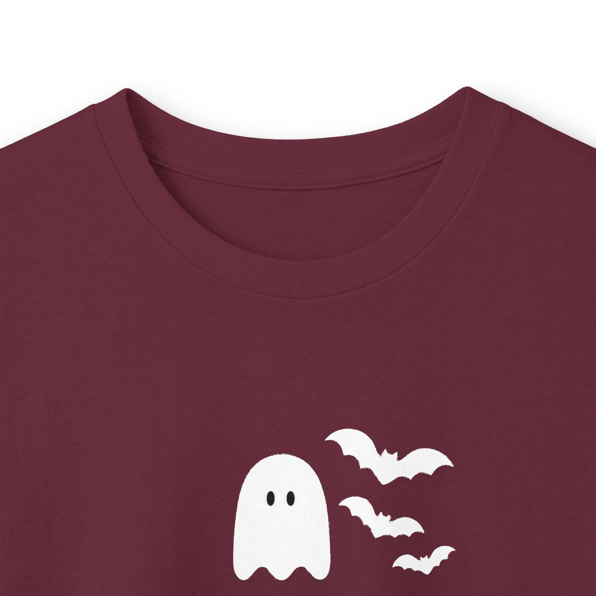 Spooky Season Ghost & Bats Halloween Long Sleeve Shirt