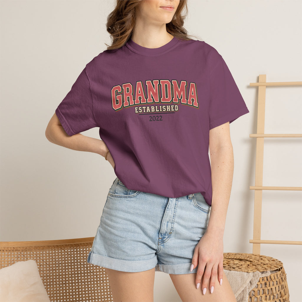 Grandma Established Tee - Personalizable