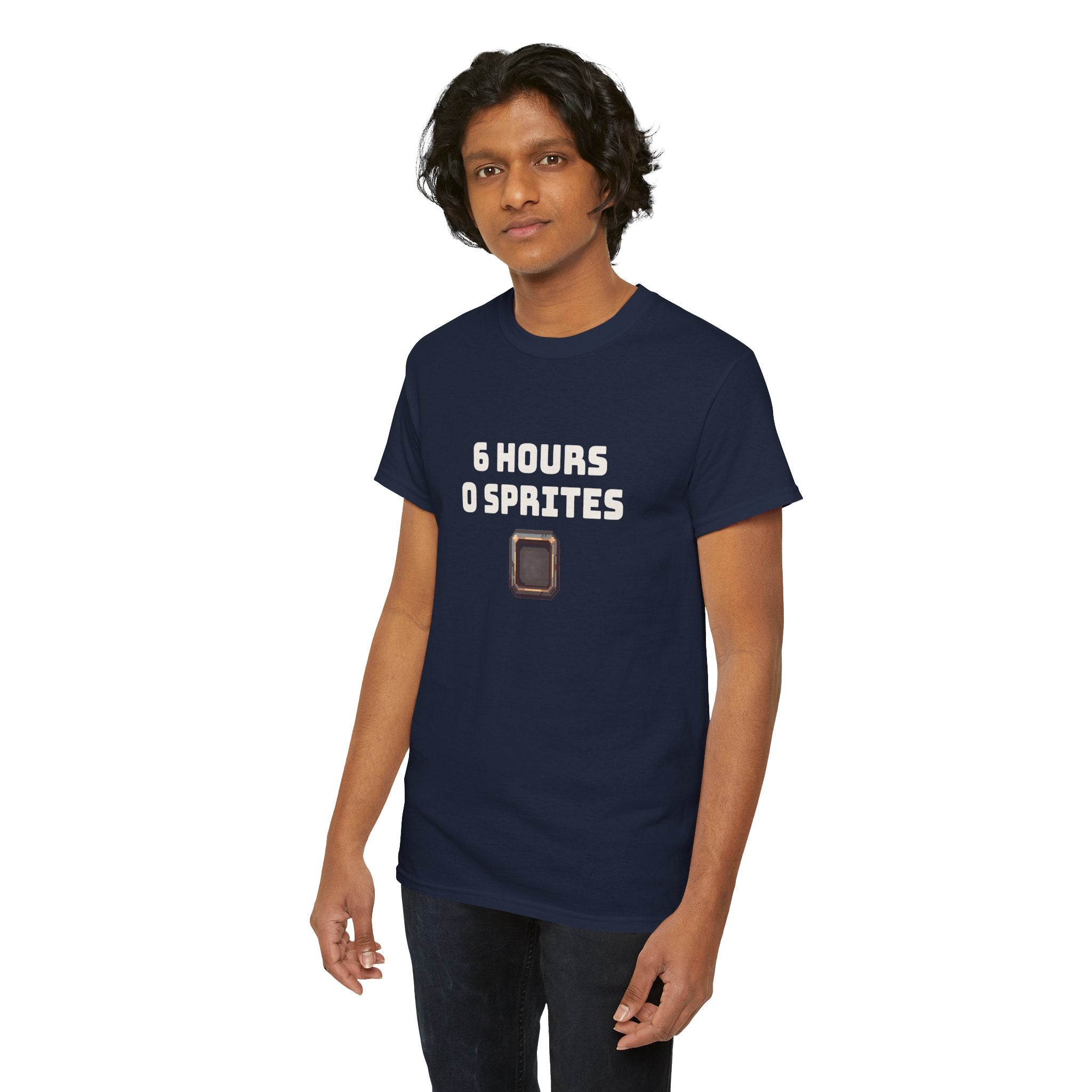 6 Hours 0 Sprites — Retro Pixel Gaming Tee