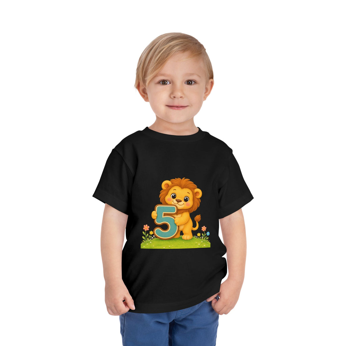 5th Birthday - Baby Lion Tee