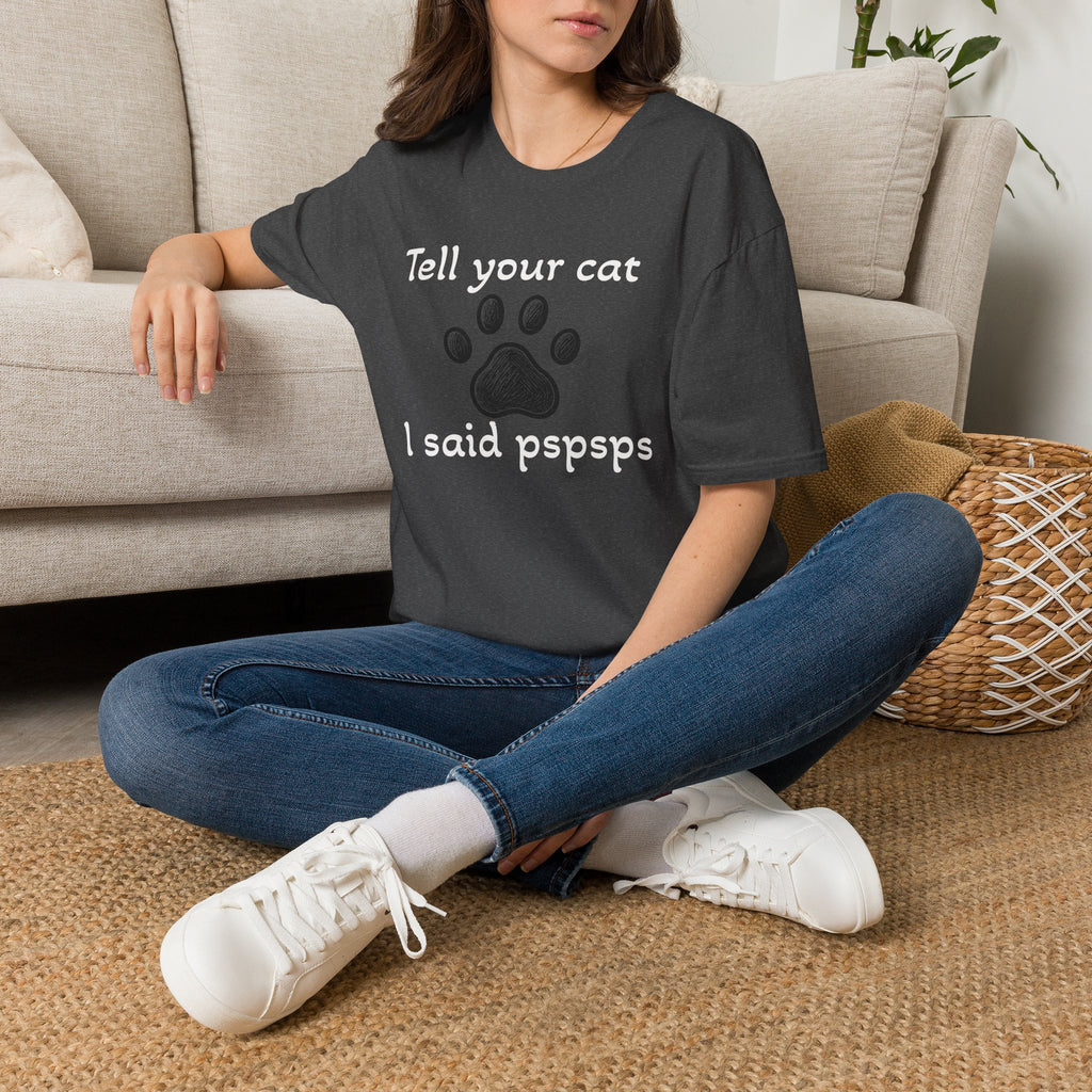 Cute Paw Print Kitten Lover Tee