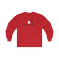 Spooky Season Ghost & Bats Halloween Long Sleeve Shirt